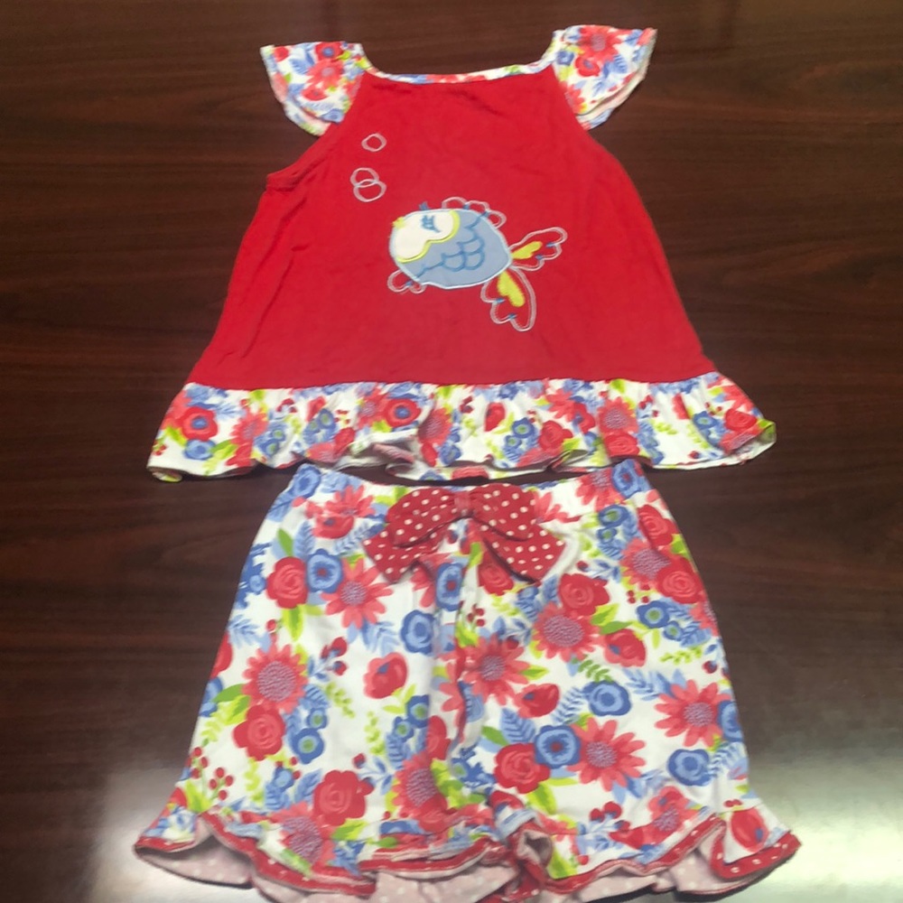 Girls short set